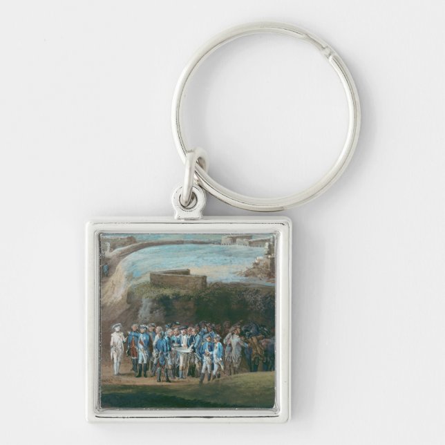 The Siege of Yorktown Keychain (Front)
