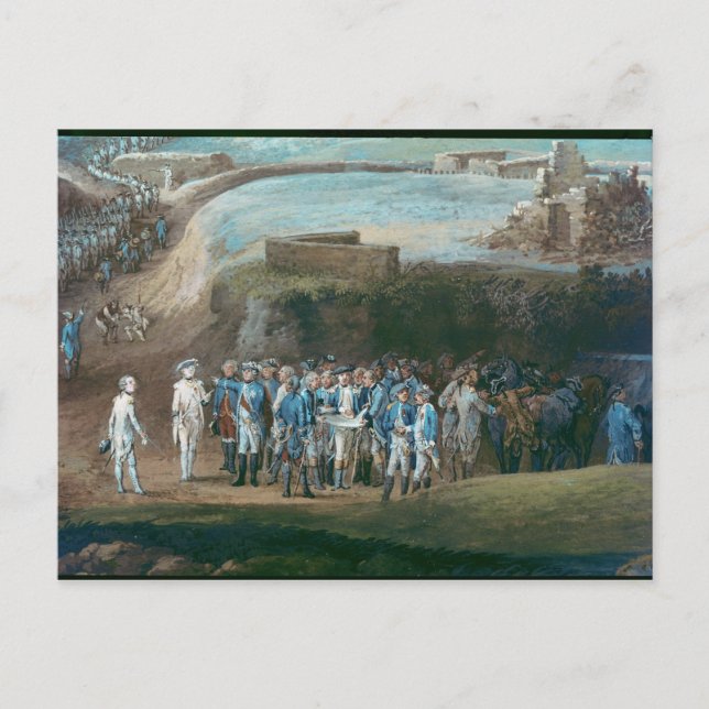 The Siege of Yorktown Postcard (Front)