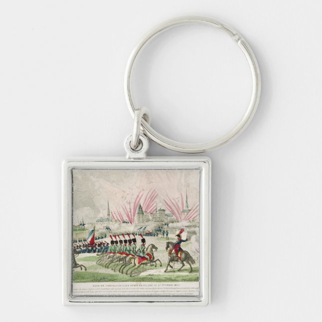 The Siege of Zaragoza Keychain (Front)