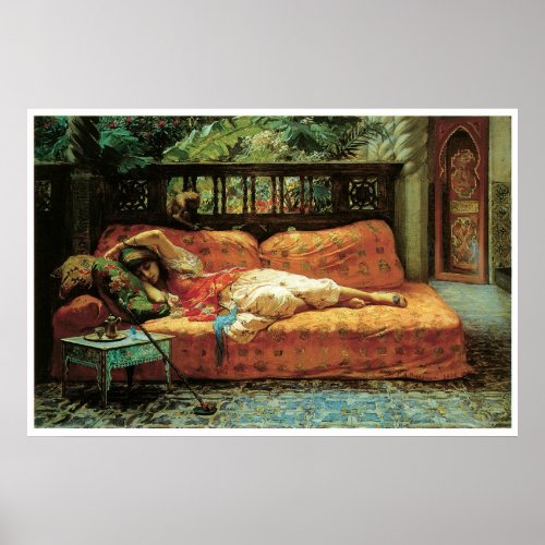 The Siesta Afternoon in Dreams 1878 Poster