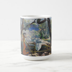 The Siesta (Jeanne Resting in a Rocking Chair) Coffee Mug
