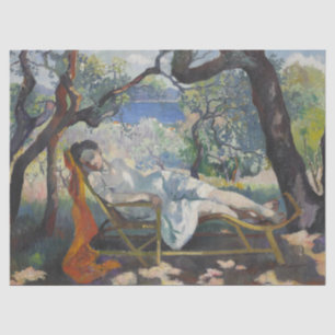 The Siesta (Jeanne Resting in a Rocking Chair) Tissue Paper