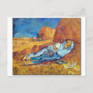 The Siesta of Vincent Van Gogh (Noon) Postcard