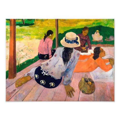The Siesta  Paul Gauguin  Photo Print