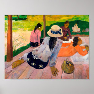 The Siesta Paul Gauguin Poster