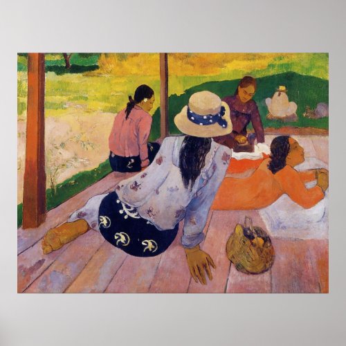 The Siesta _ Paul Gauguin Print