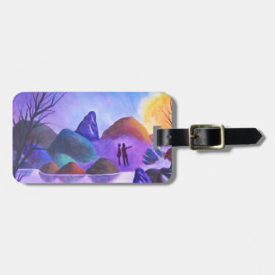 The Sighting - Alien Lights Luggage Tag