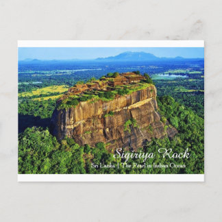 The Sigiriya Rock Postcard