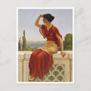 The Signal by Godward Postcard