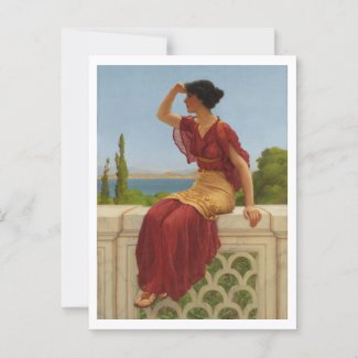 The Signal by John William Godward