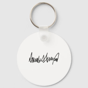 The Signature Donald John Trump Keychain