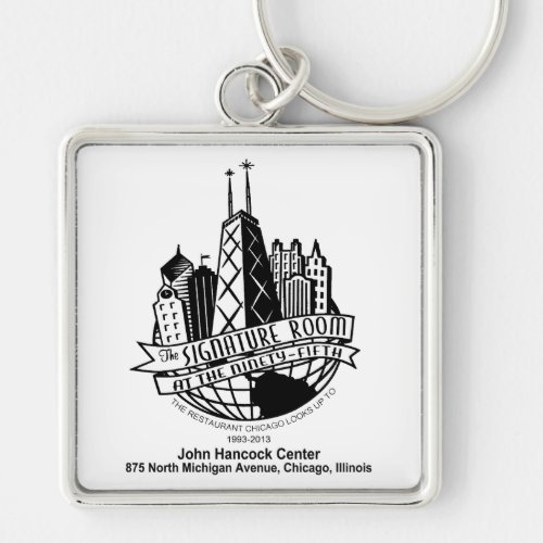 The Signature Room at the 95th Chicago IL Keychain