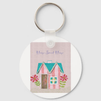 The Signature Whimsy (Pink & Teal) Keychain