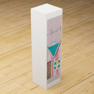 The Signature Whimsy (Pink & Teal) Wine Box