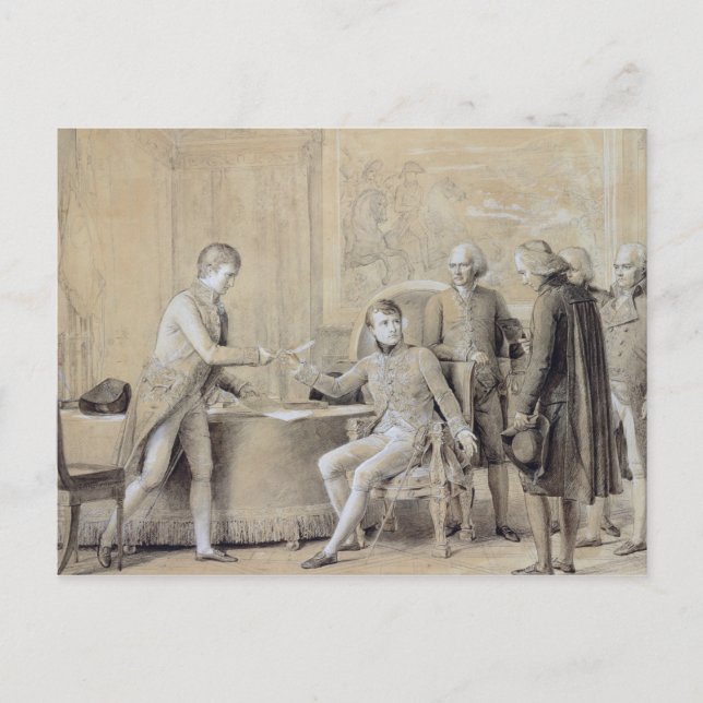 The Signing of Concordat Postcard (Front)