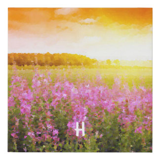 The Silence Of Nature Faux Canvas Print