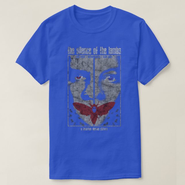 The Silence of the Lambs T-Shirt (Design Front)