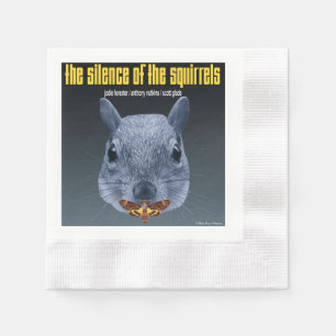 The Silence of the Squirrels - a Parody Napkins