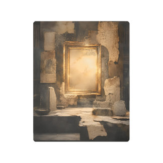 The Silent Archive Metal Print