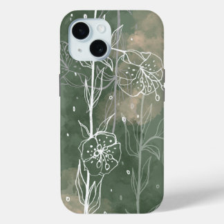 The Silent Garden: Lilies iPhone 15 Case
