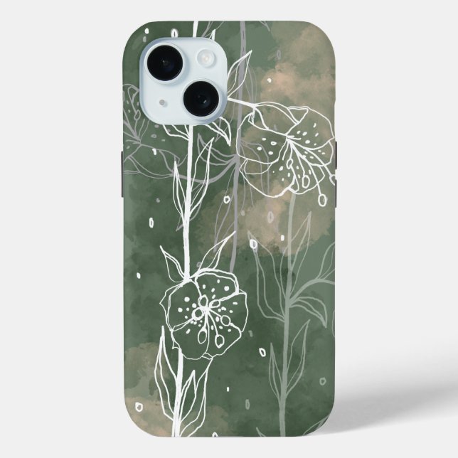 The Silent Garden: Lilies Case-Mate iPhone Case (Back)