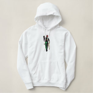 The Silent Messenger Custom Embroidery Embroidered Hoodie