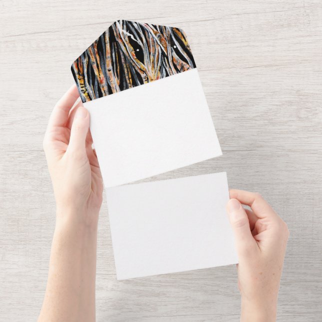 The Silent Ones All In One Invitation (Tearaway)