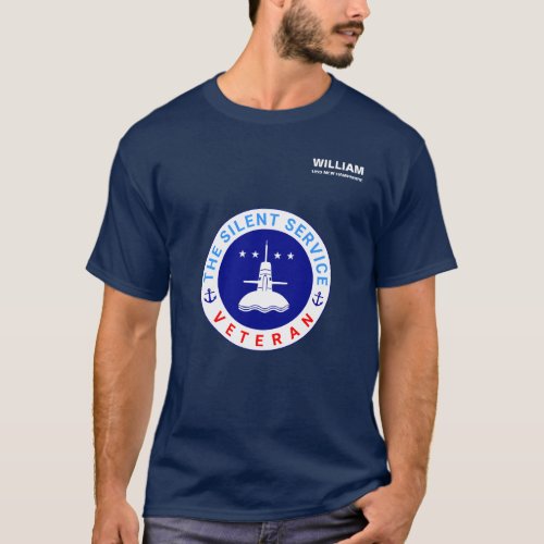 The Silent Service Veteran submariner elegant T_Shirt