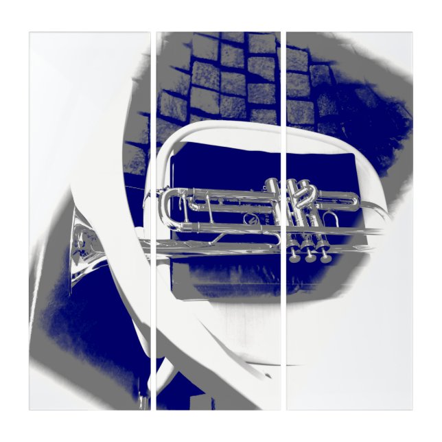 The silent trumpet triptych (Front)