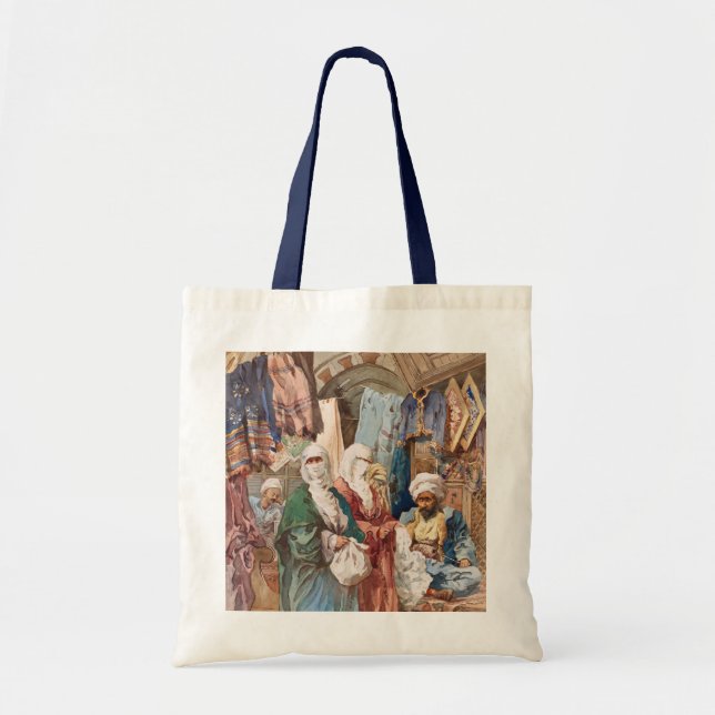 “The Silk Bazaar” tote bags (Front)