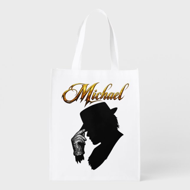 The Silver Glove Salute Grocery Bag (Back)