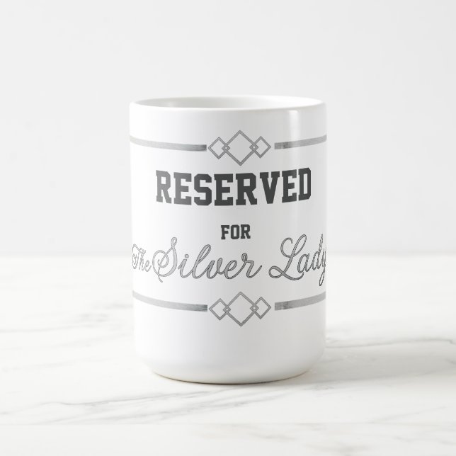 The Silver Lady Mug  (Center)