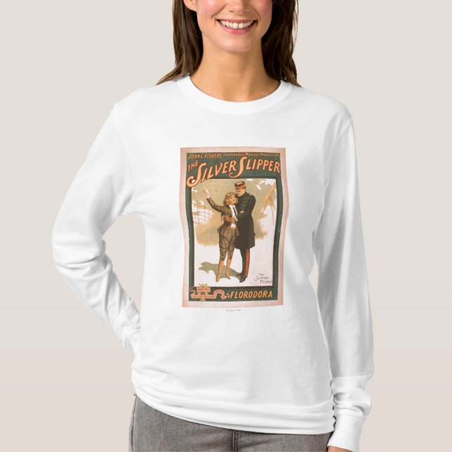 The Silver Slipper Musical Theatre Poster #1 T-Shirt (Front)