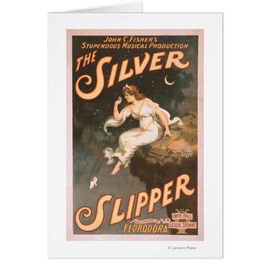 The Silver Slipper Musical Theatre Poster #2 Cards (Front)