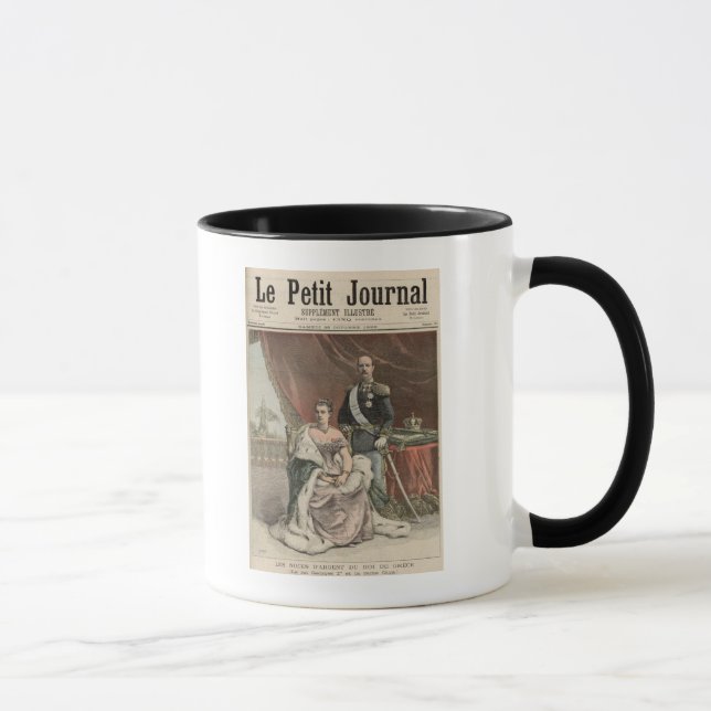 The Silver Wedding Anniversary of the King Mug (Right)