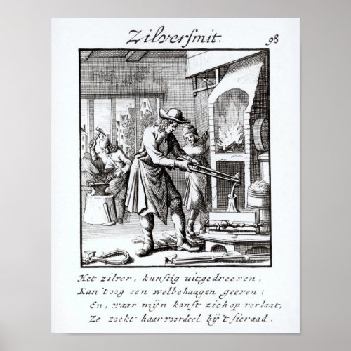 The Silversmith 1718 Poster