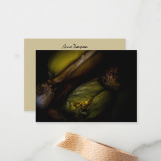 The Simple First TImer Harvest Photography  Note Card