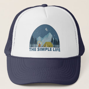 The Simple Life Camping Trucker Hat