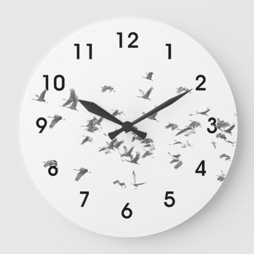 The simplicity of Sandhills Large Clock