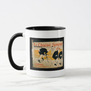'The Simpson Chain', Paris (colour litho) Mug