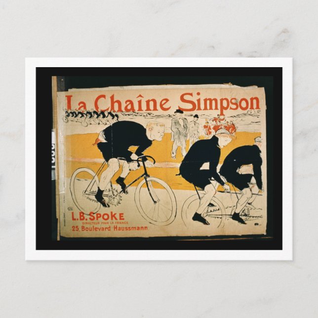 'The Simpson Chain', Paris (colour litho) Postcard (Front)