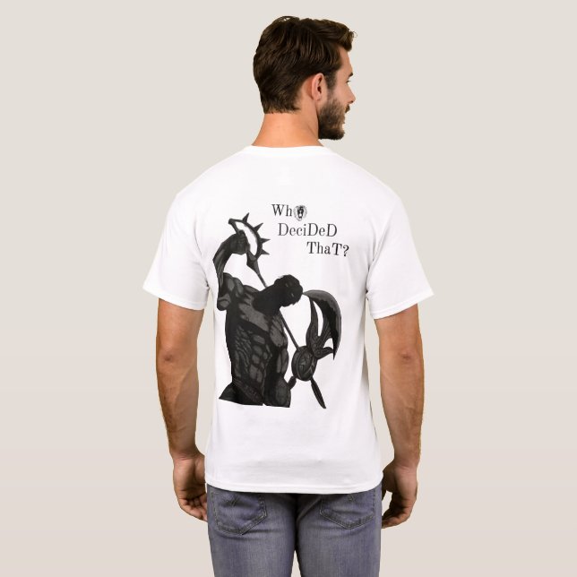the sin of pride  T-Shirt (Back Full)