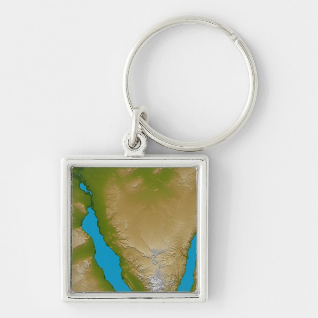 The Sinai Peninsula Keychain (Front)