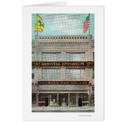 The Sing Fat Co, Oriental Emporium Cards (Front)
