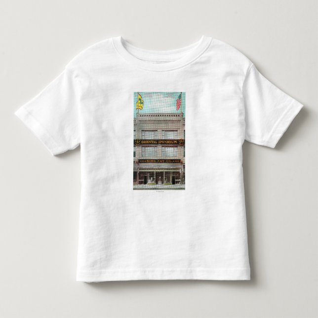 The Sing Fat Co, Oriental Emporium Toddler T-shirt (Front)