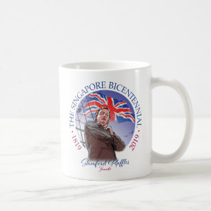The Singapore Bicentennial Souvenir Coffee Mug