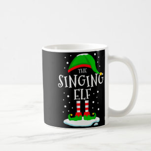 The Singing Elf Christmas Family Matching Xmas Sin Coffee Mug