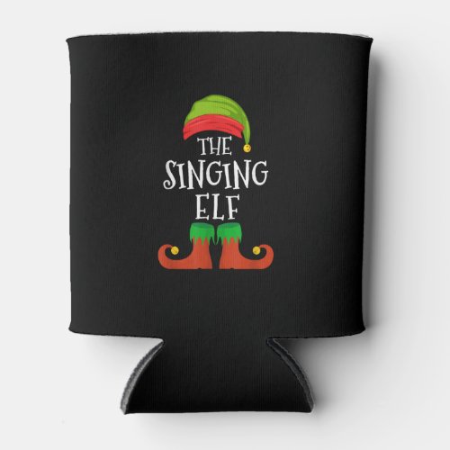 The Singing Elf Group Matching Family Christmas Ho Can Cooler