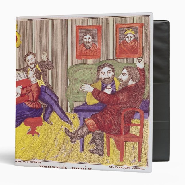 The Singing Lesson 3 Ring Binder (Front/Inside)