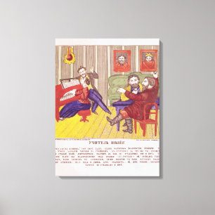 The Singing Lesson Canvas Print